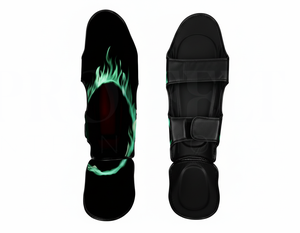 Protège-tibias de Muay Thai sur mesure de haute qualité à 100 %, design personnalisé, impression sérigraphique, pour entraînement de kick-boxing, MMA et arts martiaux - Product Image 6