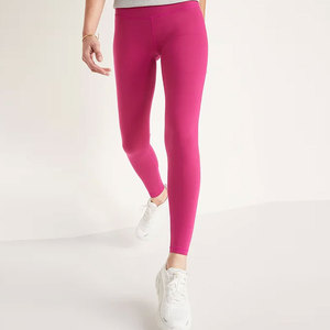 Pantalon de yoga sans couture à motif floral taille moyenne pour femme - Product Image 4