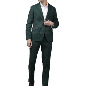Traje de 2 Piezas para Hombre al por Mayor, Blazer y Pantalones Formales para Negocios, Corte Entallado, Ropa para Bodas y Fiestas - Product Image 5