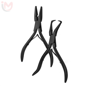 IMANS ENTERPRISES คีมต่อผมโลหะ รุ่น IE-HX-0105 สำหรับติดตั้งและถอดสีดำสำหรับวิกผม - Product Image 1