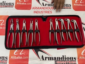 High Quality Reusable Stainless Steel <b>Cow</b> Horn Forceps for Lower Molar Dental Extraction in Large Animal by ARMANDIOUS - Product Image 5