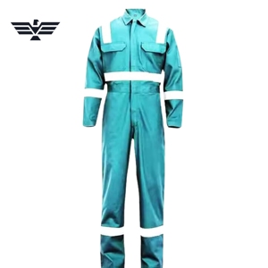 Combinaison de travail réfléchissante de sécurité, uniforme de protection industrielle, combinaison une pièce haute visibilité avec bande réfléchissante - Product Image 2