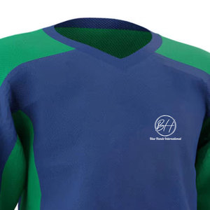 Maillot de hockey sur glace fabriqué en usine à bas prix, en matériaux de qualité supérieure, respirant et très vendu. - Product Image 6