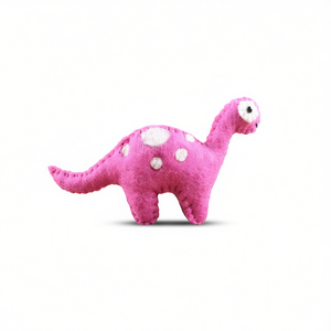 Adorable poupée dinosaure en feutrine pour la décoration de bébés et d'enfants - Product Image 2