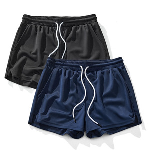 <b>Men's</b> Custom Summer Casual <b>Lounge</b> Fleece <b>Shorts</b> <b>For</b> <b>Men</b> with Striped Pattern Joggers Gym Wear with Pockets Athletic Fleece Pants - Product Image 2