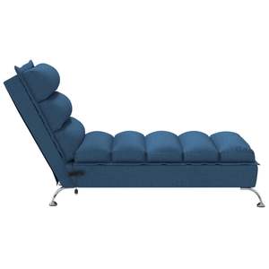 Chaise longue de massage bleue - Product Image 5