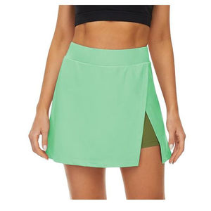 Falda de Tenis para Mujer con Pantalones Cortos, Nueva Moda, Elástica, Transpirable, para Jugar al Tenis de Playa y Deportes Acuáticos - Product Image 1