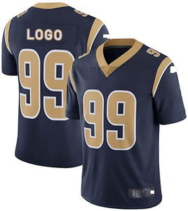 Maillot de football américain unisexe pour adultes, respirant, à manches courtes, imprimé personnalisé, 100% polyester, protection UV, devant - Product Image 5