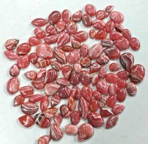 Cabujón de Rodocrosita Rosa y Blanca 100% Natural de Alta Calidad, Gema Suelta, Precio al por Mayor, Hecho a Mano para Joyería - Product Image 3