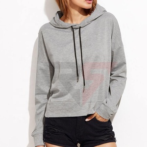 Ropa de mujer, ropa de calle, sudadera con logotipo de marca, los más vendidos, Sudadera con capucha personalizada, jersey de lana, sudaderas con capucha para mujer de Pakistán - Product Image 3