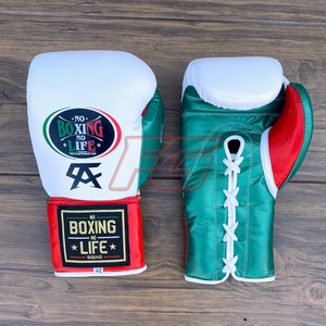 Guantes de Boxeo para Entrenamiento y Sparring |   Estilo de Dedo Completo |   Cierre de Gancho y Bucle |   Construcción en Cuero |   Absorción de Humedad - Product Image 6