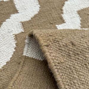 Alfombrilla tejida a mano de lana y algodón de 2x3 pies para la meditación tranquila y salas de oración alfombras y juegos - Product Image 5