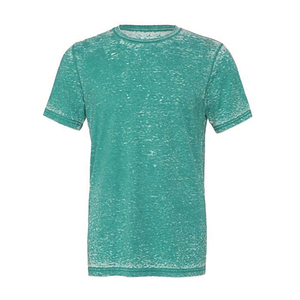 เสื้อยืดคอกลมสีน้ำเงินสำหรับผู้ชาย แขนสั้น ผ้าฝ้าย 100% ซักแล้ว สีพื้น ทรงปกติ ใส่ได้ทุกฤดู ระบายอากาศได้ดี เสื้อลำลอง - Product Image 2