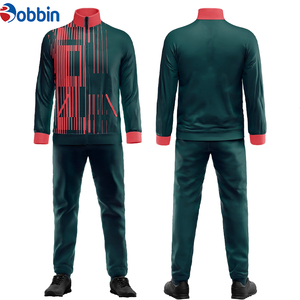 Conjunto de Ropa Deportiva de Diseño Personalizado de Alta Calidad, Chaqueta de Fútbol Unisex, Trajes Deportivos de 2 Piezas, Transpirable, para Entrenamiento de Fútbol - Product Image 3