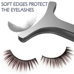 Fabricant de pinces à cils OEM ODM, prix d'usine de haute qualité, pinces à cils en acier inoxydable de précision, outil de beauté pour extensions de cils - Product Image 5