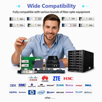 YTOPTO/OEM Módulo SFP BIDI de Fibra Única de 1.25G, 20km, TX1310/RX1550nm y TX1550/RX1310nm, SMF Simplex LC, 3 Años de Garantía, Conectable en Caliente