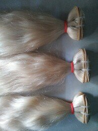 Extensions de cheveux vierges indiennes Remy 613 blondes à double trame - Product Image 4