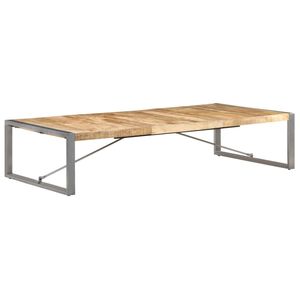 Tavolino grezzo in legno di Mango 70.9 \ "x35.4 \" x15.7 \ "dimensioni Design elegante e durevole - Product Image 1