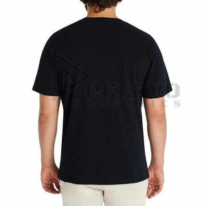 เสื้อยืดผู้ชายเรียบง่าย ป้องกันแบคทีเรีย ระบายความชื้น ป้องกันรังสียูวี ระบายอากาศได้ดี ไซส์ใหญ่ แห้งเร็ว ผ้าฝ้าย 100% คุณภาพสูง - Product Image 2