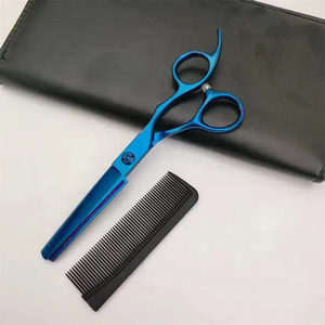 Wholesale Stainless Steel Beauty Professional Salon <b>Barber</b> Scissors Hair Cutting Thinning Shears <b>Set</b> - Product Image 3