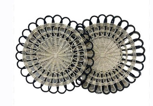 Panier de rangement en rotin de luxe en forme de cœur, design flexible, haute précision, vintage, pour mariage, écologique, ustensiles de cuisine Doanket DK-TR16 - Product Image 3