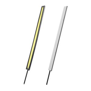 2 Pezzi Luci Diurne a LED COB, Impermeabili IP45, 12V, Strisce LED per Auto, Fari Fendinebbia, Luci DRL Adesive per Auto - Product Image 1