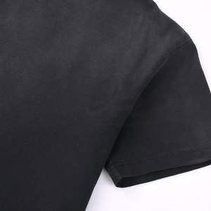 Camiseta de Talla Grande para Hombre con Lavado Ácido, Diseño de Logotipo Personalizado, 100% Algodón, Camiseta Lisa con Lavado Ácido a Precio de Mayoreo - Product Image 4