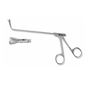 Pinzas de Biopsia y Sujeción Quirúrgicas de 130 mm, Copas de 3x6 mm, Acero Inoxidable, Diseño Recto Largo, Fabricación Personalizada OEM - Product Image 5