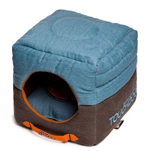 Cuccia per Cani 2-in-1 Convertibile e Reversibile con Stampa Vintage, Pieghevole, per il Tuo Amico Peloso - Product Image 2