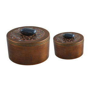 Boîte à biscuits au design élégant, idéale pour la maison, l'hôtel et la décoration de cuisine des restaurants, ensemble de deux pots de conservation alimentaire - Product Image 3