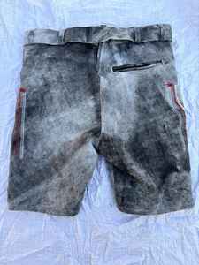 Lederhosen Bávaros - Lederhosen para el Oktoberfest - Pantalones Cortos Lederhosen Alemanes - Ropa Tradicional para Hombre para el Oktoberfest - Product Image 2