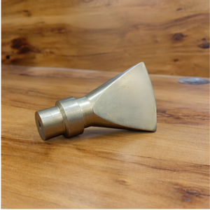 POLISHED BRASS <b>FAN</b> JET FOUNTAIN NOZZLE 20MM DN20 STAND MOUNT OUTDOOR GARDEN LANDSCAPE WATER FEATURE SPRAY <b>HEAD</b> - Product Image 2