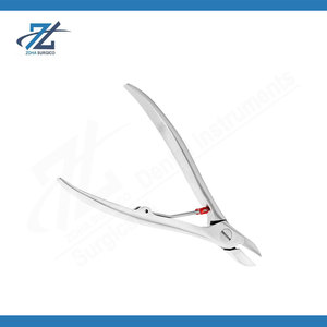 Heavy Duty <b>Pink</b> Cuticle Nipper Stainless Steel Full Jaw Sharp Waterproof Nail Care Manicure Instrument Manufacturer Pakistan - Product Image 5
