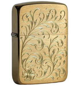 Engraved Brass Firefighter Flip Top Lighter Fight What You <b>Fear</b> Design Refillable Metal Pocket Lighter <b>Gift</b> Wholesale - Product Image 2