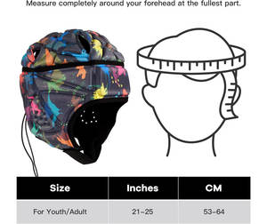 Casque de protection respirant de couleur unie pour jeunes, idéal pour le football et le rugby, grande taille, pour les sports d'été - Product Image 4