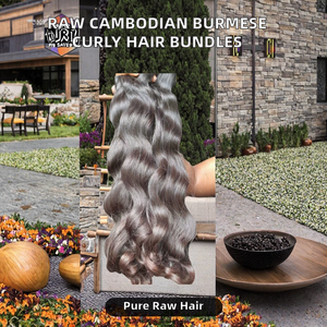 Vente en gros d'extensions de cheveux humains bruts à cuticule alignée Inde États-Unis couleur claire os ondulé droit lâche vague profonde Fumi - Product Image 4