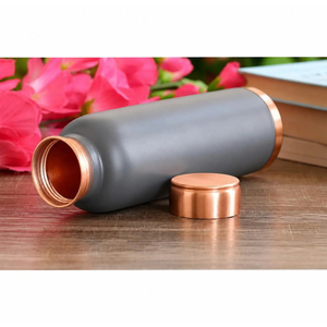 Botellas de Cobre Hechas a Mano, las Más Vendidas, Botellas de Cobre Puro con Altos Beneficios, Disponibles a Precio de Mayoreo - Product Image 2
