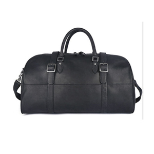 Waterproof Genuine <b>Leather</b> Laptop Duffle <b>Bags</b> for Men Women Custom Travel <b>Bag</b> Stylish Unisex Luggage High Quality Wholesale - Product Image 2