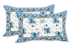 Drap plat en coton imprimé de Jaipur, 200 fils, toutes saisons, écologique, doux pour la peau, durable, respirant, lavable, taille complète - Product Image 3