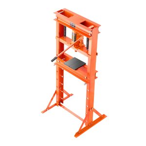 Pressa Idraulica da Officina da 20 T, Stabile, con Supporto Triangolare Idraulico Regolabile per Piastre di Pressa da Officina - Product Image 4