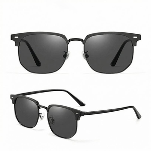 Retro Classic Eyewear Fashion 2026 Classic Unisex Square UV400 Shades <b>Sunglasses</b> - Product Image 4