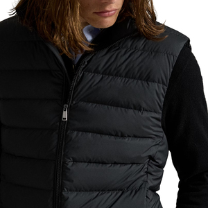 Men Insulated Sleeveless Puffer Vest Winter Quilted Jacket Warm Body <b>Warmer</b> Lightweight Outdoor Casual OEM Supplier - Product Image 3