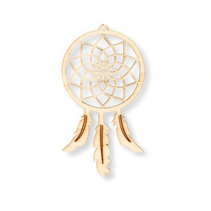 Atrapasueños Ilan de 11x6cm, Decoración Colgante de Madera para el Hogar - Product Image 2