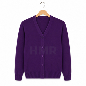 HMR Sorority Sisterhood Casual Winter Knitted <b>Cardigan</b> <b>Sweater</b> with 100% Acrylic Embroidered Knit <b>Cardigan</b> Women - Product Image 5