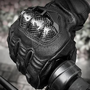 Guantes de Motocross Negros Impermeables y Transpirables de Alta Calidad para Motociclismo y Soldadura, Diseño en Blanco, Precio Bajo - Product Image 6