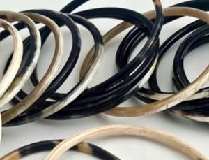 Horquillas de cuerno de búfalo, 0.4 cm de grosor, estilo rock, chic, bohemio, ideales para regalo/fiesta/boda/cumpleaños/ Por Perfect Enterprises - Product Image 3