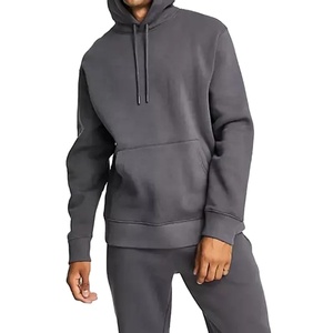 High Quality 100% Cotton Winter Oversize <b>Thick</b> Fleece Drop Shoulder Custom Men's Hoodies with Beaded Embroidery Eco-Friendly - Product Image 1