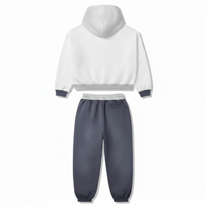 Whiteaura International – Survêtement Homme Personnalisé Haut de Gamme, Prix de Gros, Qualité Supérieure, Logo Personnalisé, Sweat à Capuche avec Cordon de Serrage, 100% Coton - Product Image 2