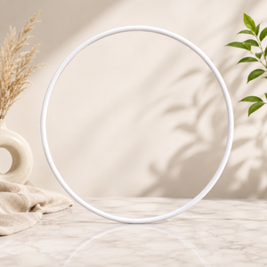 En gros, cerceaux métalliques ronds en fer pour la confection de couronnes, attrape-rêves, macramé et décorations d'événements, idéaux pour les abat-jour - Product Image 3