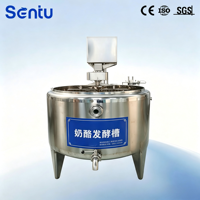 Cuve de Fermentation Horizontale Automatisée en Acier Inoxydable pour la Fabrication de Fromage et de Fromage en Barre – Équipement Laitier à Vendre